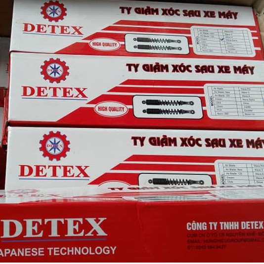 DETEX - Ti giảm xóc sau Air Blade 125