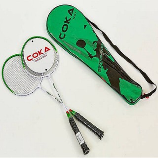 Bộ 2 vợt cầu lông coka 1007