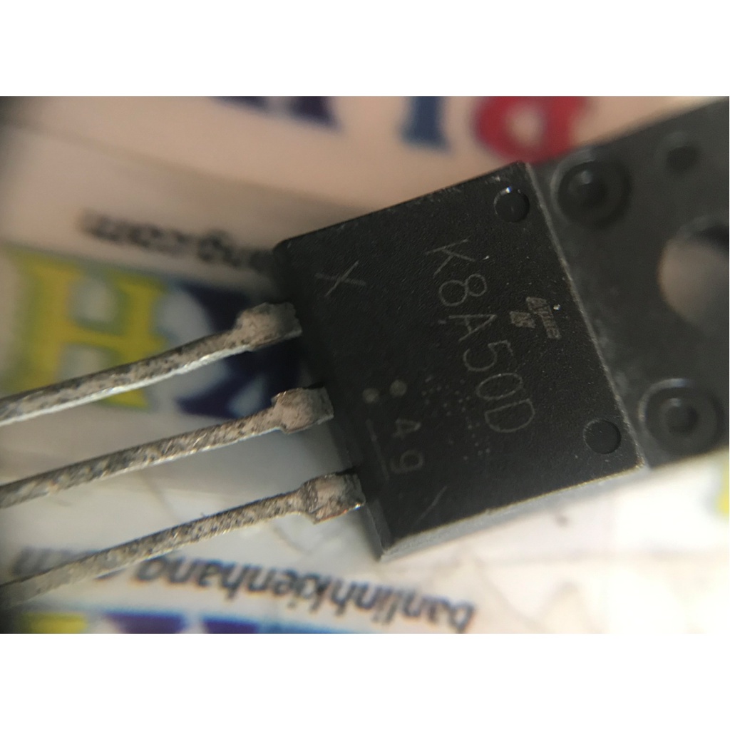 2 IC Mosfet kênh N TK8A50D K8A50D 8A 500V TO-220F chính hãng Toshiba