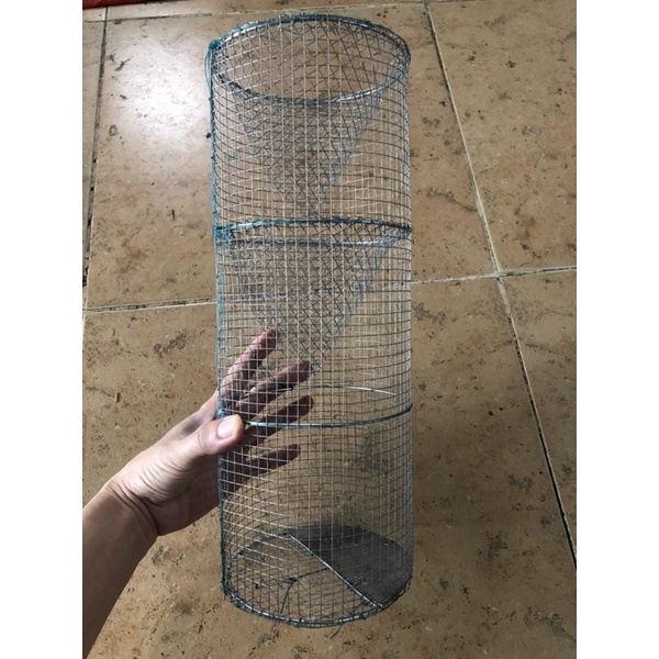 Lợp đặt ẾCH, lợp ẾCH bằng lưới chì chống sét dài 33cm, đường kính 12cm