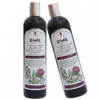 Bộ dầu gội và dầu xả Bà già Nga Agafia số 3 Chống rụng tóc 550ml