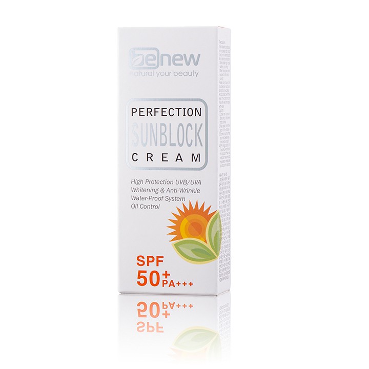 Kem Chống Nắng Hàn Quốc BENEW Trắng Da, Kiềm Dầu, Nâng Tone, Không Nhờn Dính SUN BLOCK CREAM SPF 50 PA +++ 50m