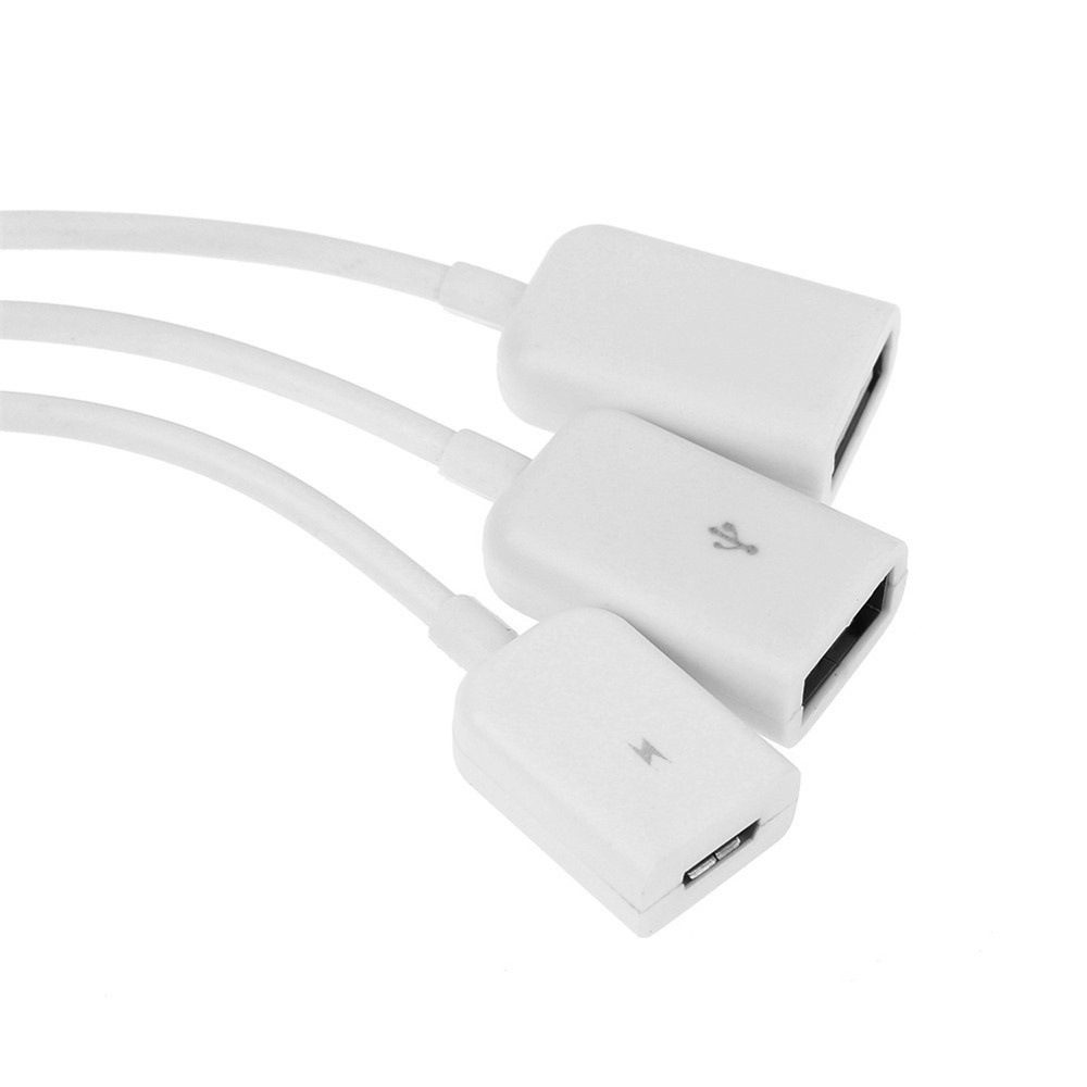 Dây Cáp Sạc Truyền Dữ Liệu Otg Micro Usb 3 Trong 1 Đa Năng Chất Lượng Cao