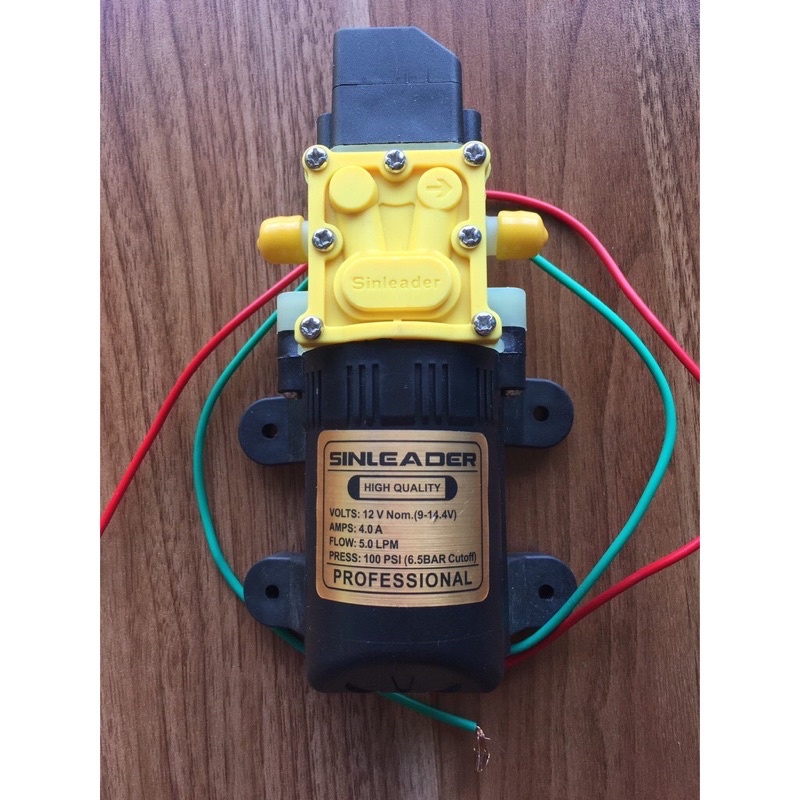 Máy bơm tăng áp mini 12v Sinleader