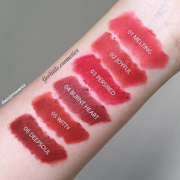 Son Kem Lì Mềm Mượt Romand Zero Velvet Tint