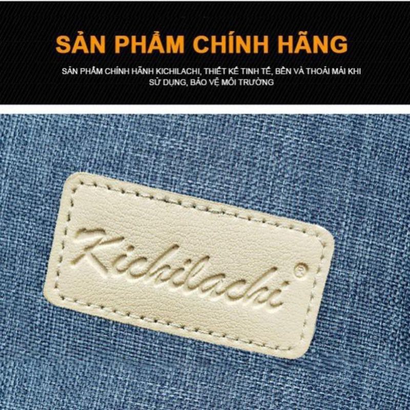 (Tặng 5 túi trữ sữa Sunmum 250ml) Ba Lô Bỉm Sữa KICHILACHI Balo Giữ Nhiệt Bảo Quản Sữa Mẹ, Ba Lô Đa Năng Cho Mẹ Và Bé!