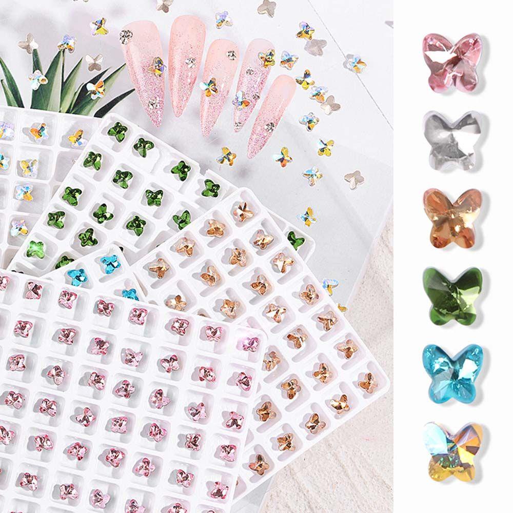 Set 30 Phụ Kiện Trang Trí Móng Tay 3D Lấp Lánh DIY|Phụ Kiện Trang Trí Móng Tay Charms