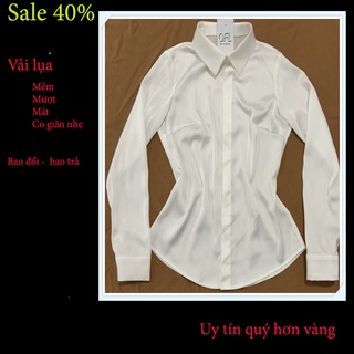 Áo sơ my lụa cổ đức