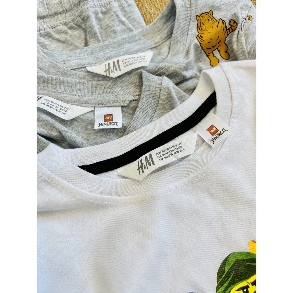 Bộ thun ngắn H.M nhiều mẫu siêu ngầu bé trai 11-32kg - Bigbabyshop