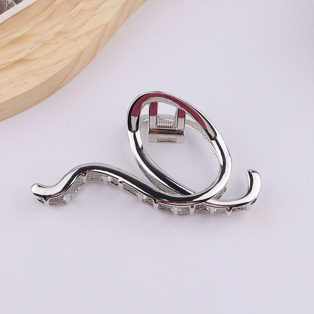 FORBETTER Kẹp Tóc Càng Cua Bằng Kim Loại Phong Cách Vintage Cho Nữ Giá Đỡ