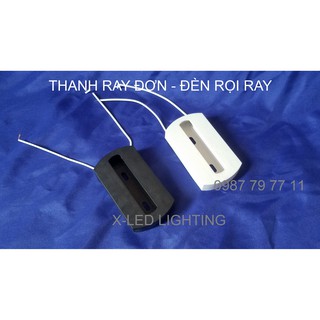 [X-LED] Đế rọi đơn, đế rọi ray, ray mini - Loại 10cm
