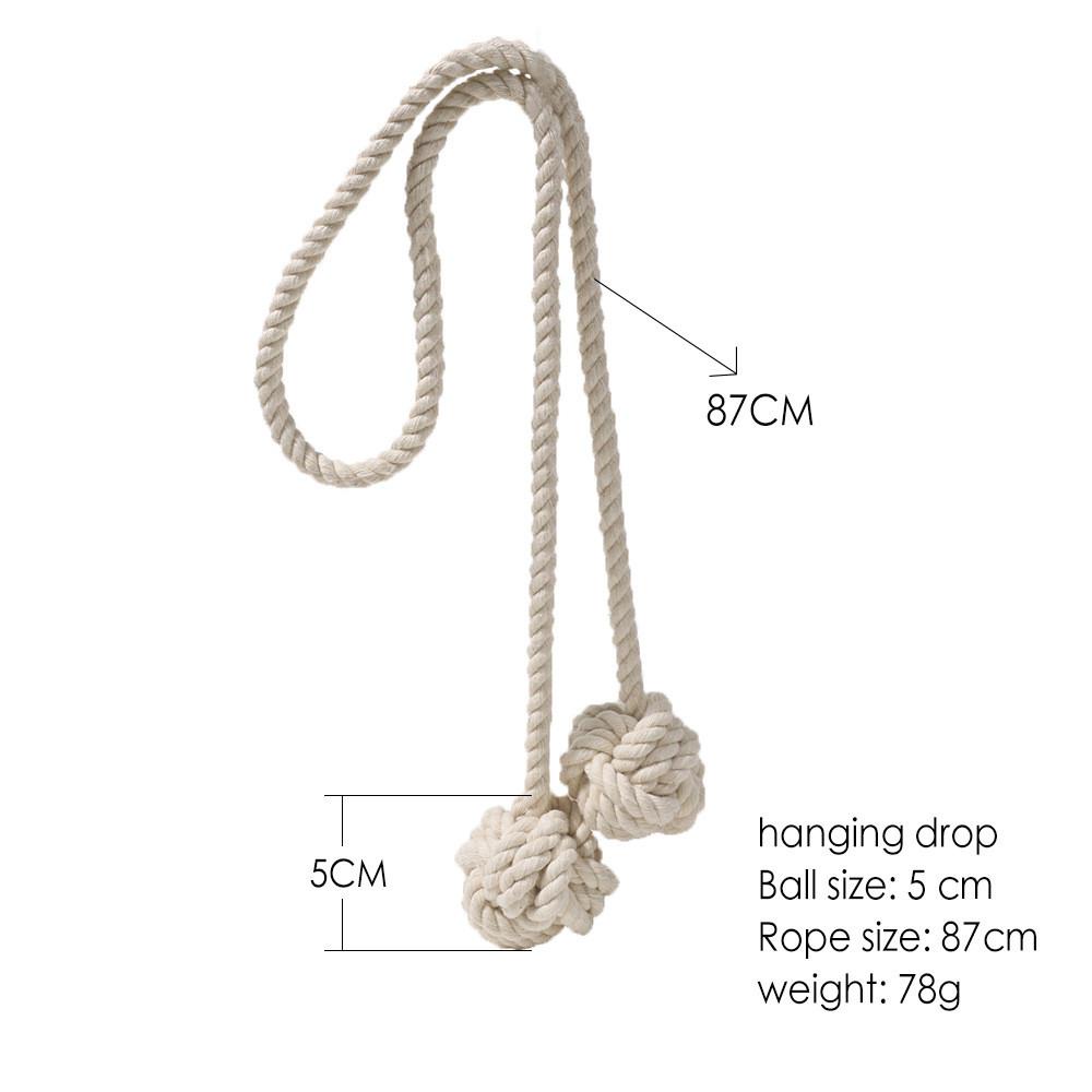 Dây Buộc Rèm Cửa Handmade Trang Trí Phòng Ngủ