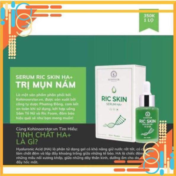 [Dùng là Xinh] [Ảnh thật]SERUM RIC SKIN LOẠI BỎ MUN, NÁM, TÀN NHAN, DƯỠNG TRẮNG DA