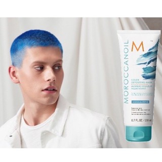 MẶT NẠ BỔ SUNG SẮC TỐ MÀU XANH LAMVÀ NHUỘM MÀU BÁN VĨNH CỮU CHO TÓC MOROCCCANOIL COLOR DEPOSITING MASK 200ml