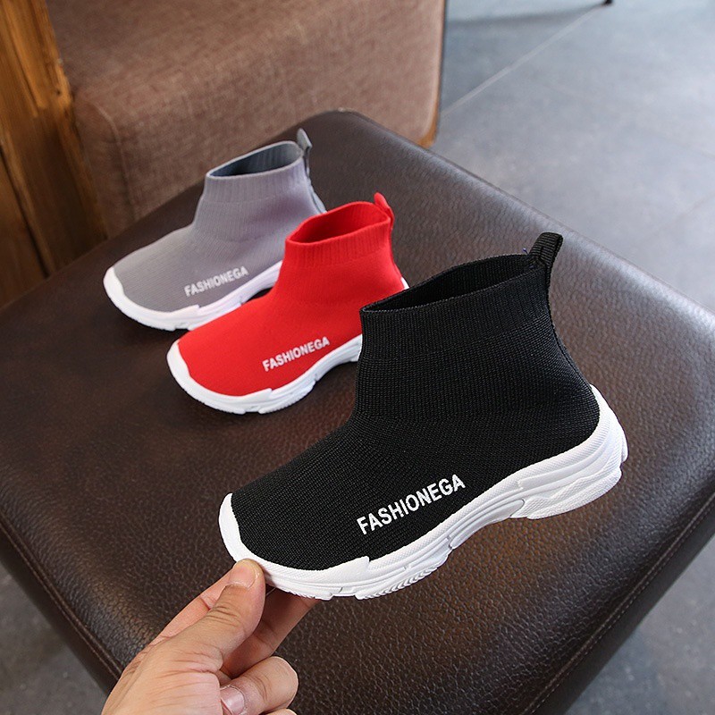 Giày Sneaker Phối Lưới Thoáng Khí Thời Trang Cho Mẹ Và Bé