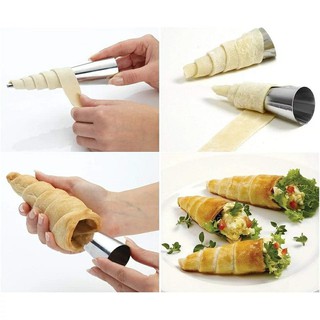 Set 5 đui cuộn bánh mỳ ốc (2 cỡ)