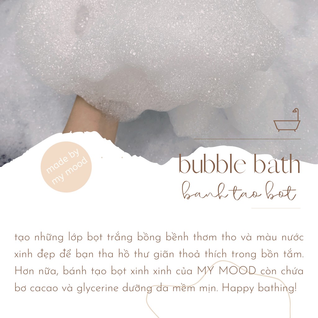 Bánh tạo bọt tắm bồn Sweet Unicorn | MY MOOD Sweet Unicorn bubble bath bar