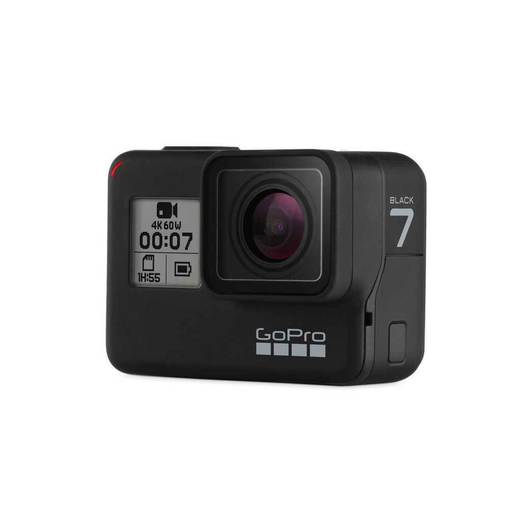 Máy quay GoPro Hero 7 Black Holiday Promo Bundle 2019 | Gồm 2 pin, 1 gậy Shorty, 1 thẻ 32GB | Chính hãng