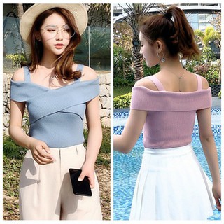 Áo nữ trễ vai thời trang