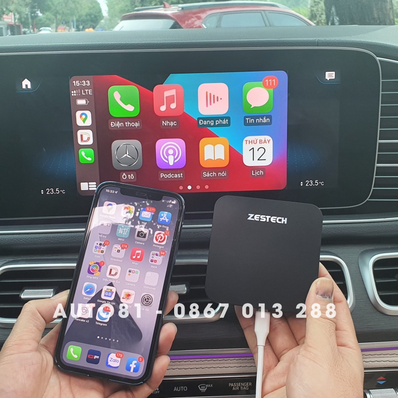 Android Box Zestech DX300 dành cho ô tô - Biến màn zin thành màn Android hiện đại
