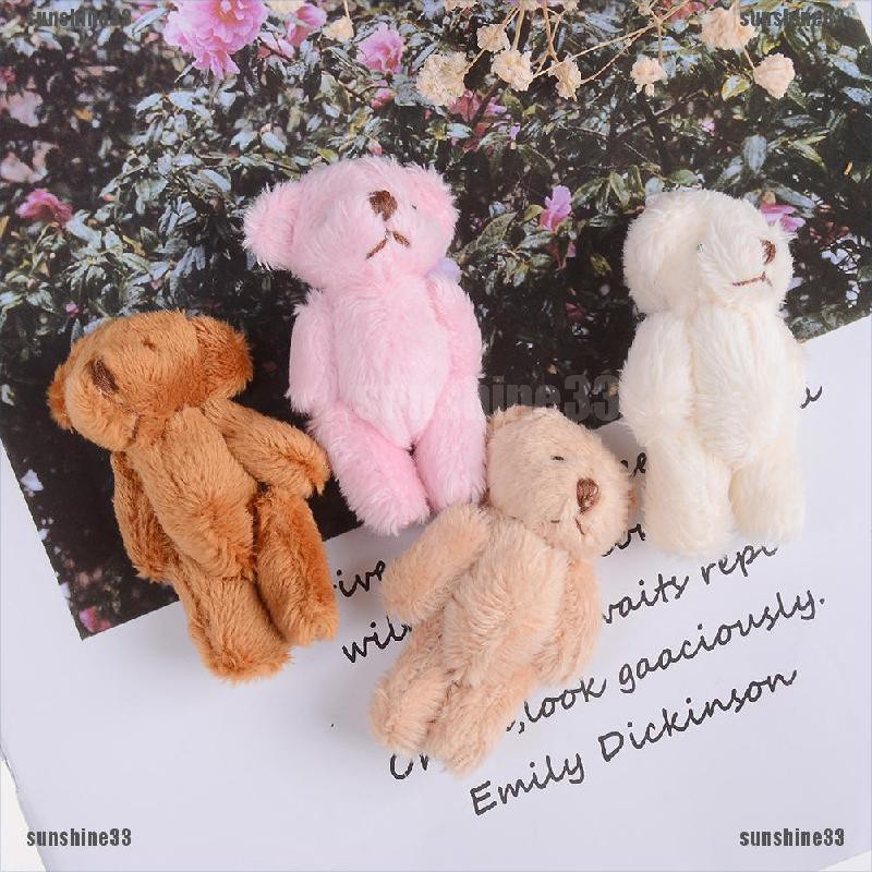 Gấu Nhồi Bông Kích Thước 6cm Dành Cho Bé