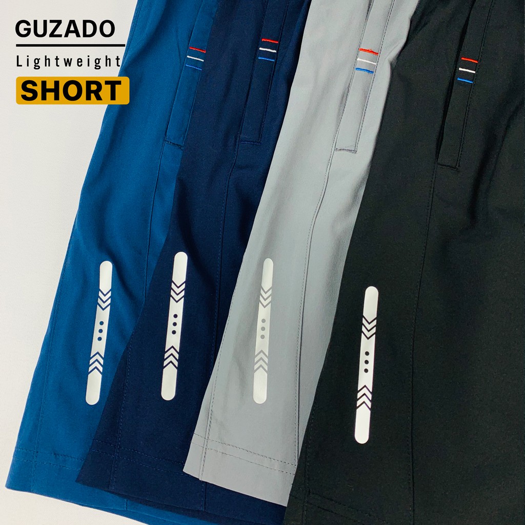 Quần đùi nam GUZADO, dáng short, vải gió mềm, co giãn tốt, vận động thoải mái GSR03 | BigBuy360 - bigbuy360.vn
