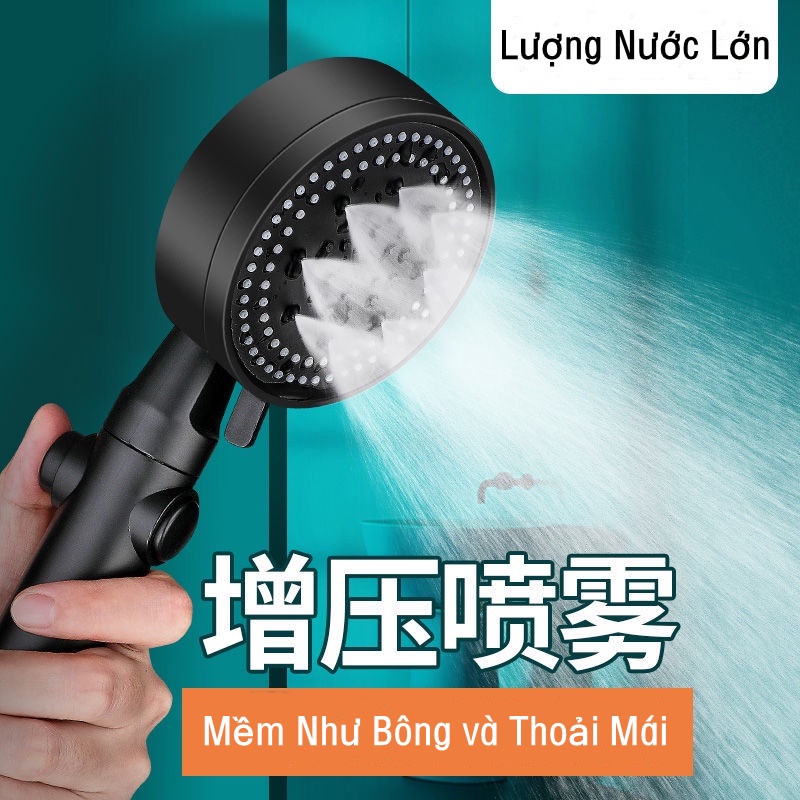 Bộ Đầu Vòi Hoa Sen Áp Suất Nước Cho Phòng Tắm