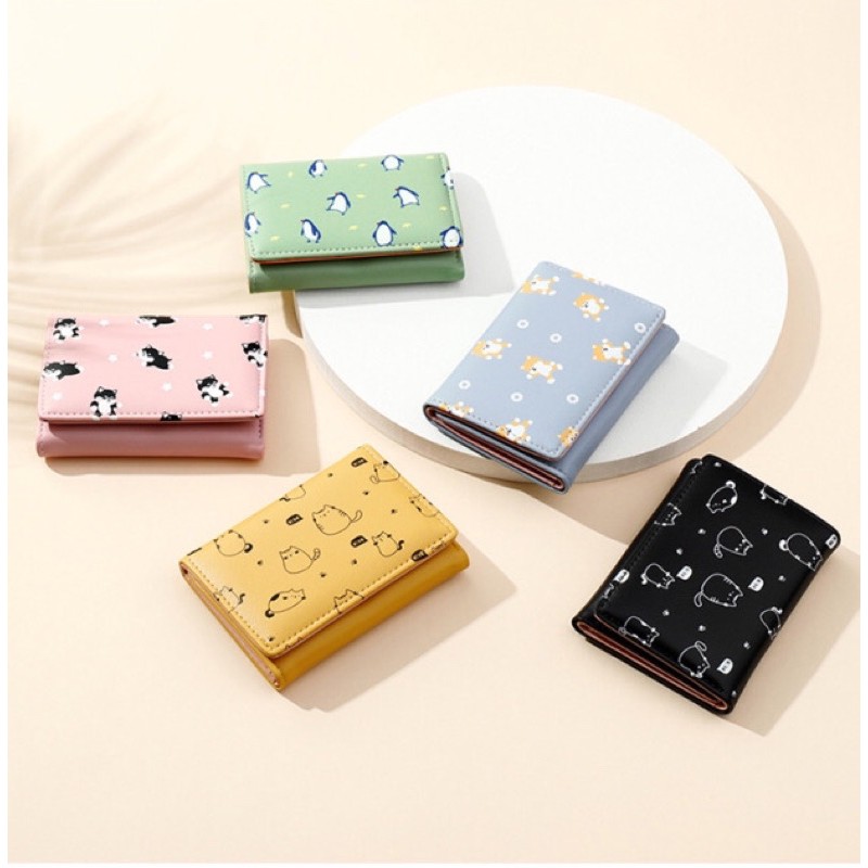 VÍ MINI HOẠ TIẾT HÀN QUỐC.