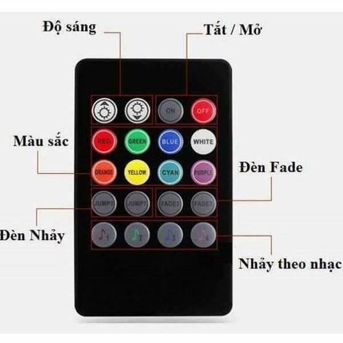 💥VIDEO THẬT- 72 BÓNG💥 ĐÈN LED GẦM Ô TÔ 7 MÀU, NHÁY THEO NHẠC + KÈM REMOTE ĐIỀU KHIỂN