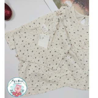 Áo cotton HM bé gái_ Authentic UK