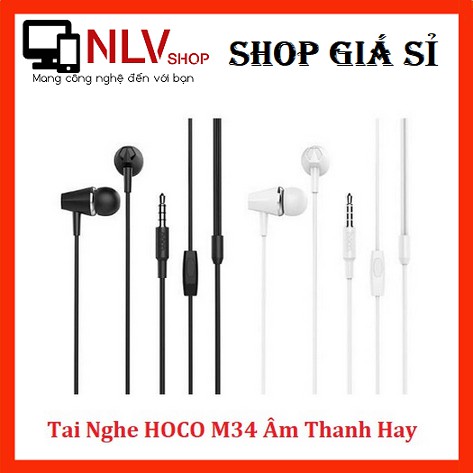 Tai Nghe Hoco M34 Âm Thanh Hay - BH 3 Tháng (1 Đổi 1)