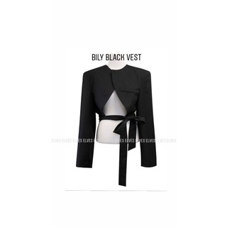 SET VEST ĐEN CAO CẤP ELVES[FREESHIP]