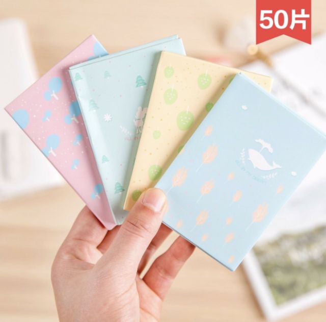 Gói 50 tờ giấy thấm dầu cho da mặt