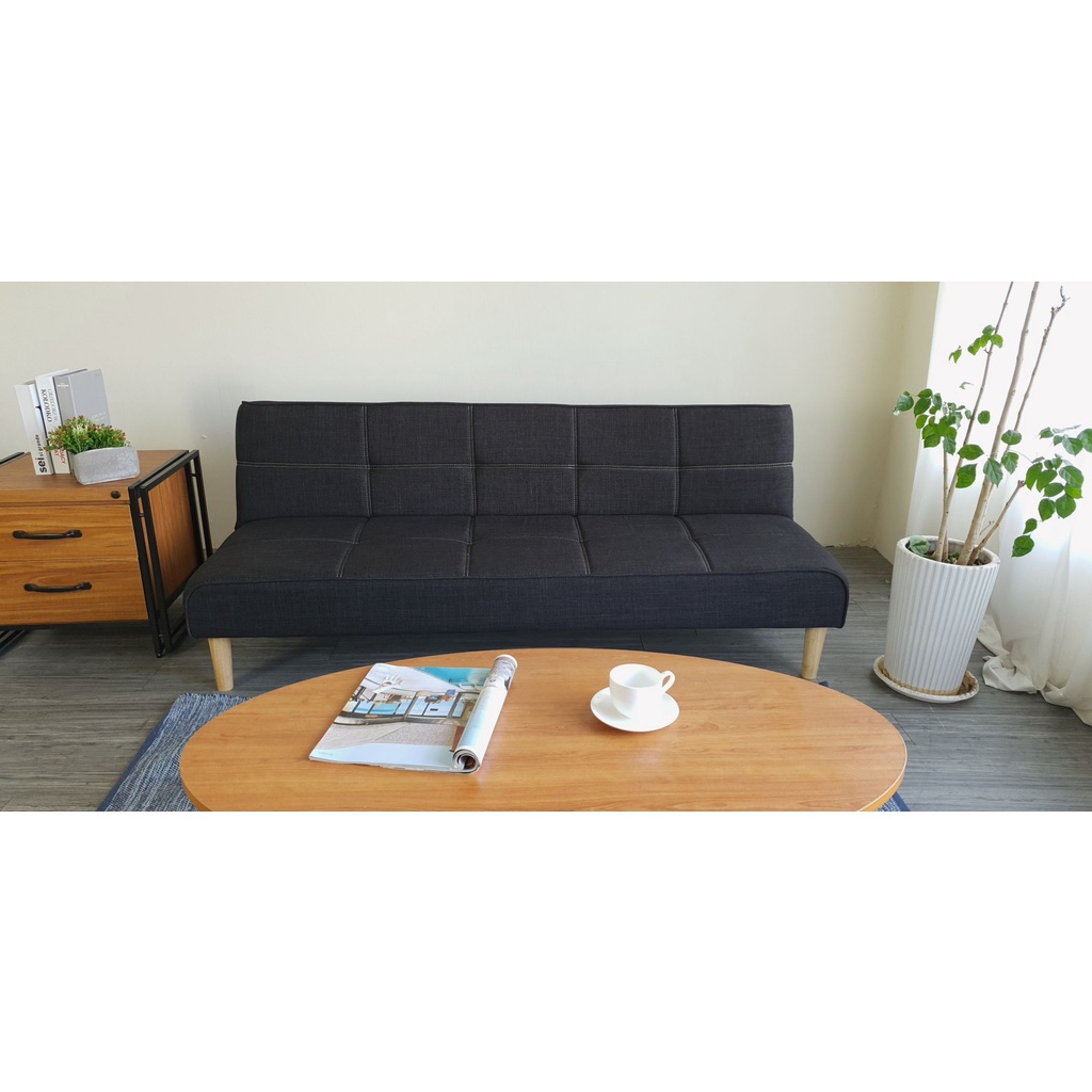 Ghế sofa giường đa năng BNS 2021 màu xám đen  SOFA BED