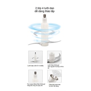 Máy Xay Thịt Cối Inox ( Sẵn hàng )