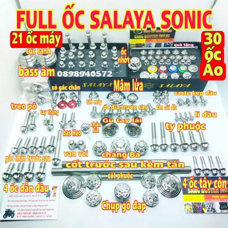 FULL ỐC SALAYA SONIC