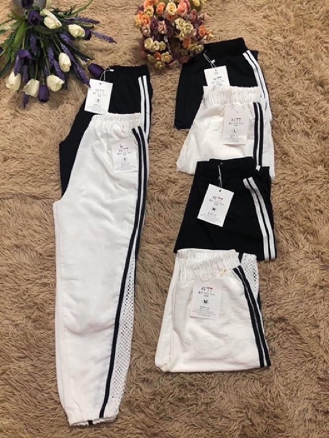 Quần baggy đũi sọc phối lưới siêu mát hot nhất hè 2020 | BigBuy360 - bigbuy360.vn