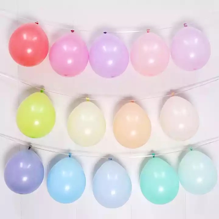 [HN] Combo 100 Bóng bay tròn Pastel size 10 inch (chọn màu theo yêu cầu)