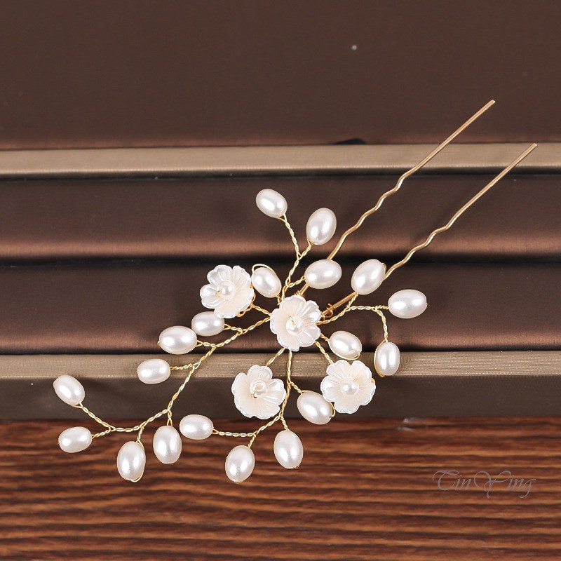 GETNOIVAS Trâm Cài Tóc Hình Hoa Trang Nhã Phong Cách Trung Hoa
