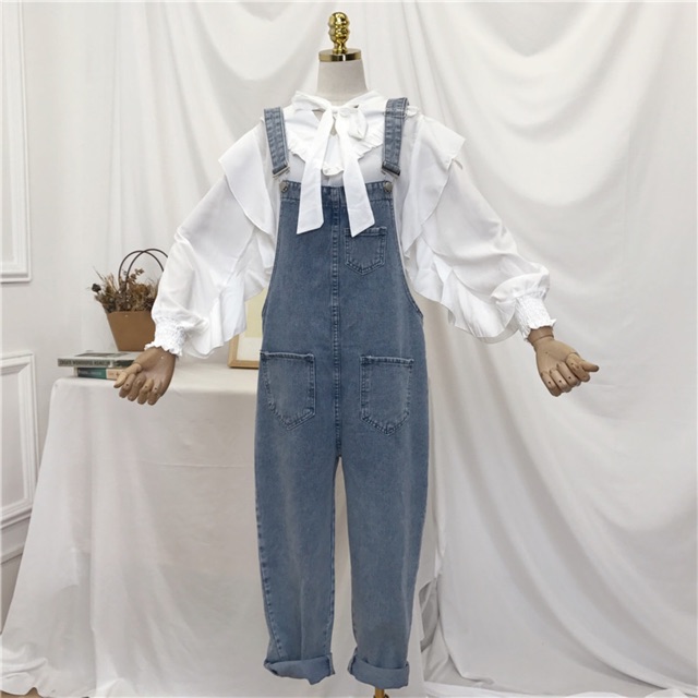 [Mã FAGREEN55 giảm 10% tối đa 30K đơn 99K] Quần yếm ảnh thật | BigBuy360 - bigbuy360.vn