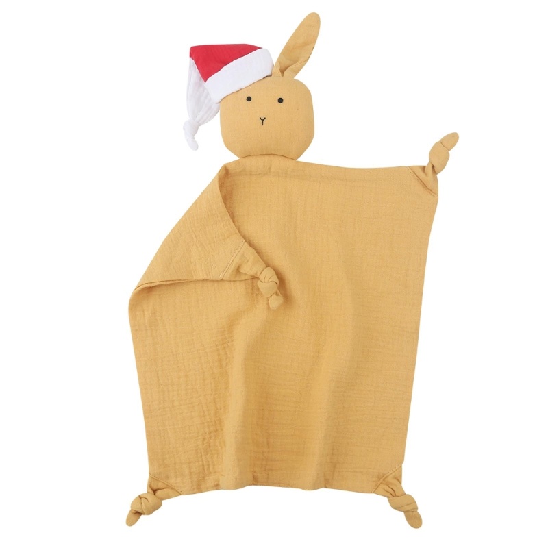 Chăn Cotton Mềm Mại Hình Thỏ Nhồi Bông An Toàn Cho Bé Sơ Sinh