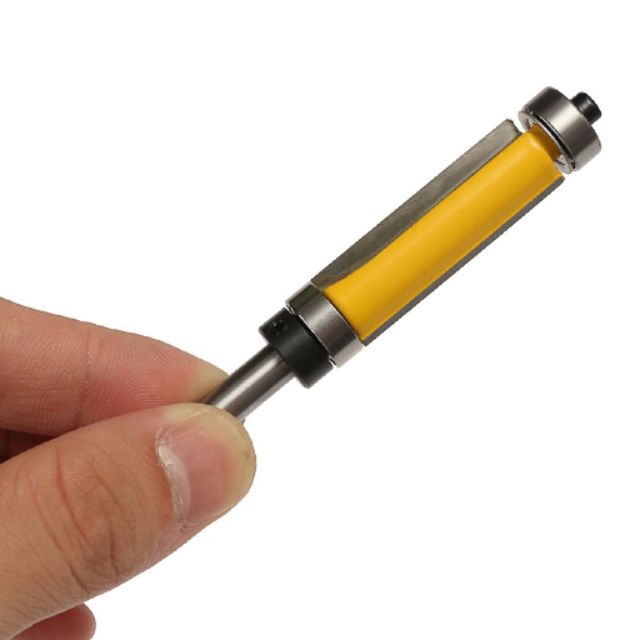 Mũi phay thẳng bo cạnh gỗ 2 đầu bi