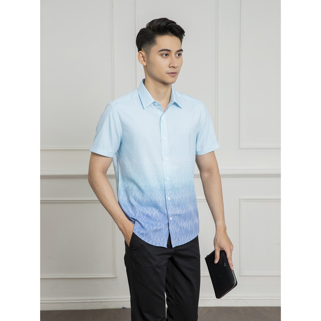 ÁO SƠ MI NAM NGẮN TAY ARISTINO ASS108S1