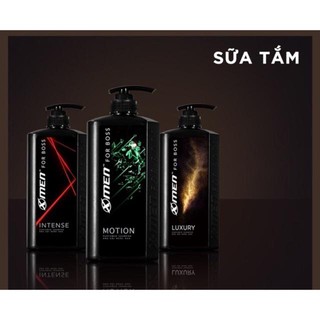 Sữa tắm nước hoa X-Men For Boss Intense/Motion/Luxury 180g-650g