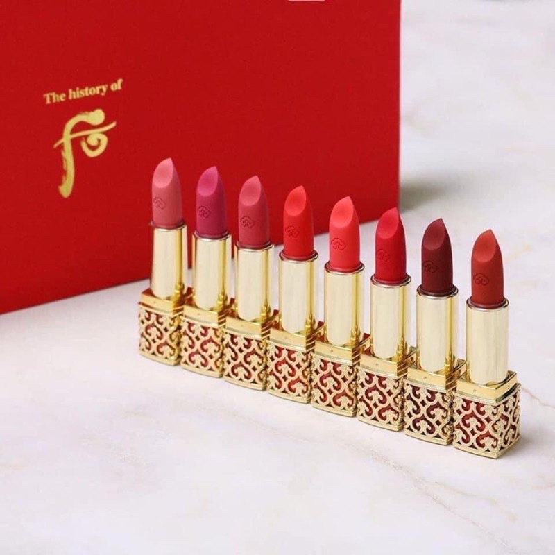 son lì whoo velvet lip rouge ( đủ màu)