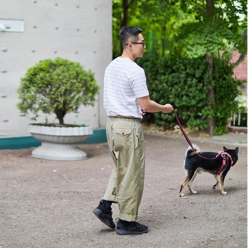 Áo thun relaxed fit striped