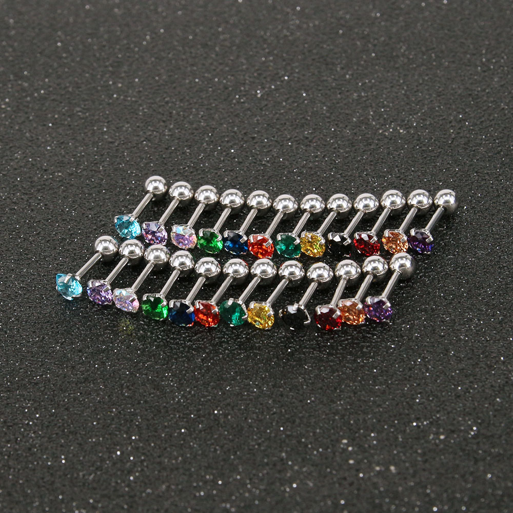 Set 12 Đôi Bông Tai Xỏ Cá Tính Thời Trang