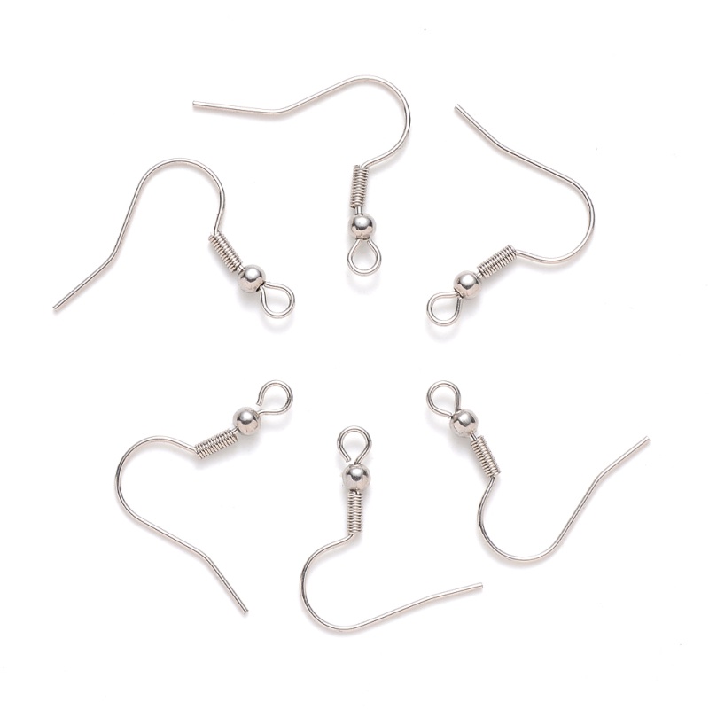 Set 10-20 Móc Làm Trang Sức Bằng Thép Không Gỉ 20x19.5mm