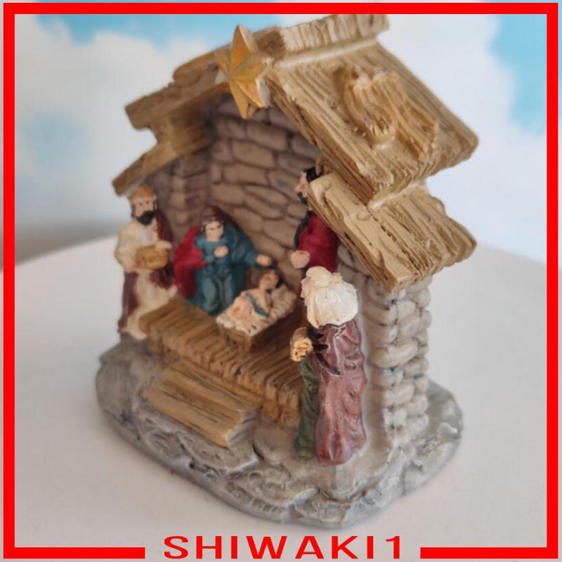 Tượng gia đình Chúa dùng trang trí Giáng sinh cho nội thất gia đình