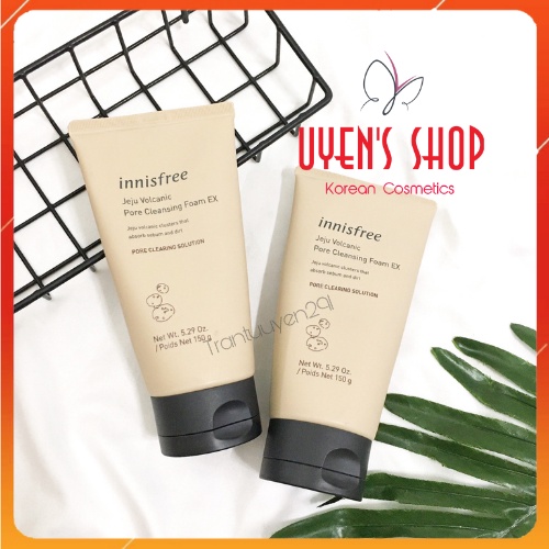 (Mẫu 2022) Sữa rửa mặt Innisfree Volcanic Pore BHA Cleansing Foam _150gr